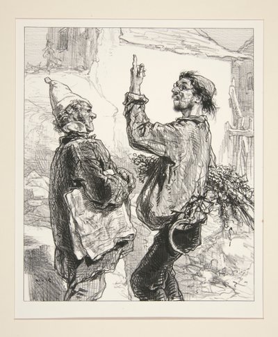 Mosieu der Bürgermeister, von Paul Gavarni