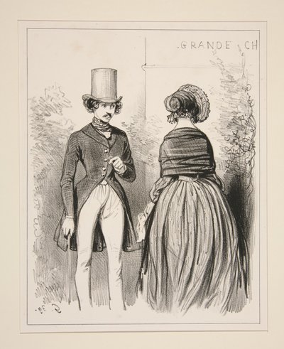 Man hat weder Freuden noch Schmerzen (sic) von Paul Gavarni