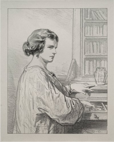 Par-ci, par-là: Der Boudoir-Schlüssel öffnet viele Geheimnisse, 1854-1856 von Paul Gavarni