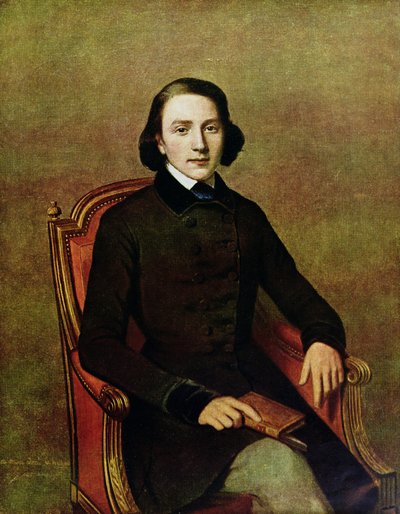 Porträt von Victor Hugo (1804-66), 1829 von Paul Gavarni