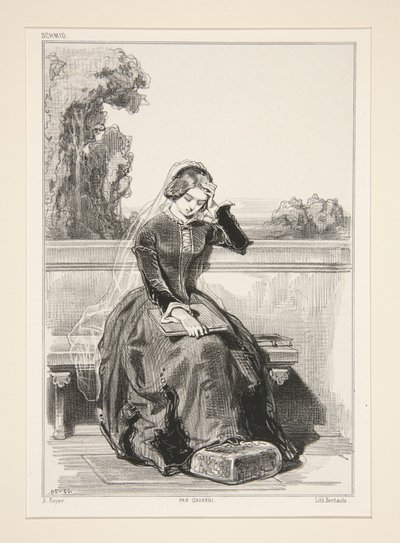 Rose De Tannebourg von Paul Gavarni