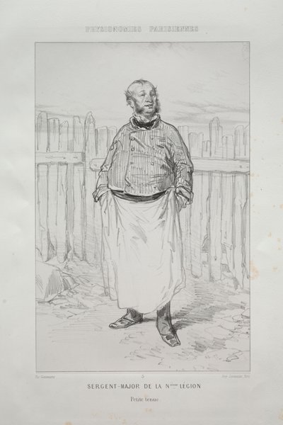 Sergent - Major der Nième Legion von Paul Gavarni