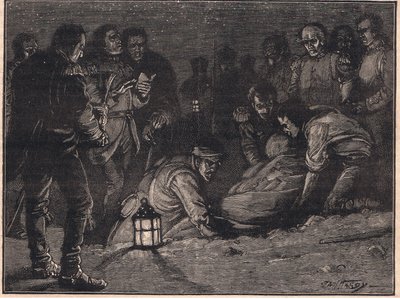 Begräbnis von Sir John Moore AD 1809 von Paul Hardy