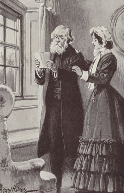 Illustration für Barchester Towers von Anthony Trollope von Paul Hardy