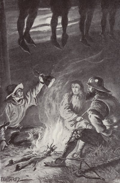 Illustration für The Cloister and The Hearth von Charles Reade von Paul Hardy