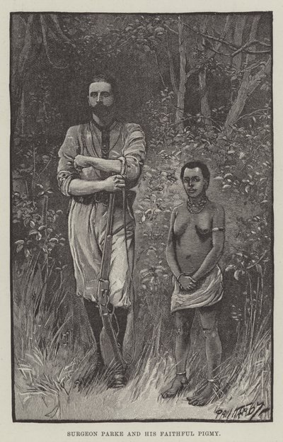 Chirurg Parke und sein treuer Pygmäe von Paul Hardy