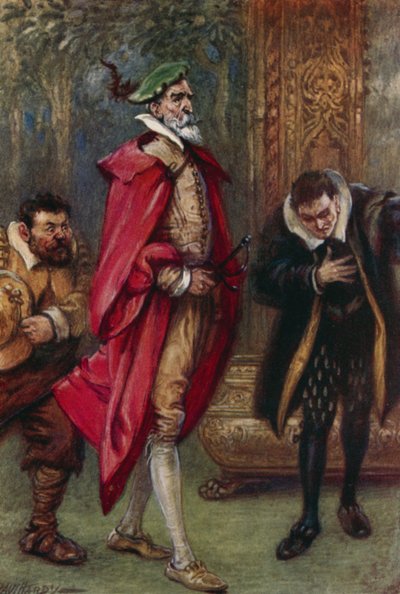 So ausgerüstet betrat er den Staatsraum von Paul Hardy