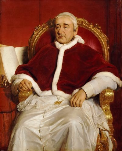 Porträt von Papst Gregor XVI. 1765-1846 von Paul Delaroche