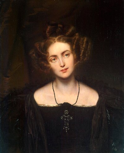Porträt der Opernsängerin Henriette Sontag, 1806-1854, 1831 von Paul Delaroche