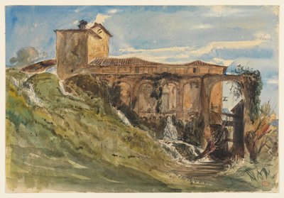 Eine Villa in der Nähe von Rom von Paul Huet