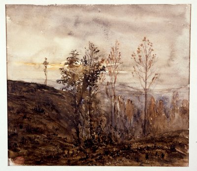Die Wälder von Sèvres von Paul Huet