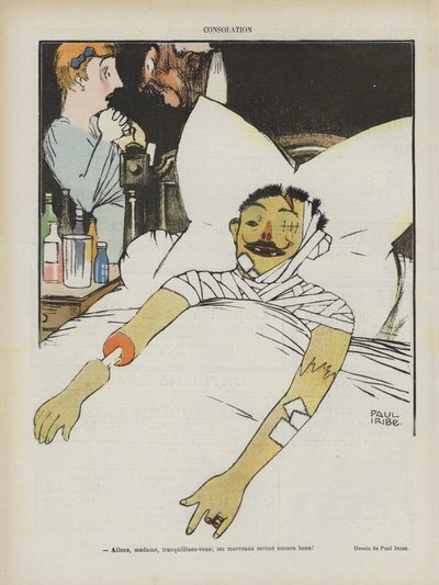 Illustration für Le Rire von Paul Iribe