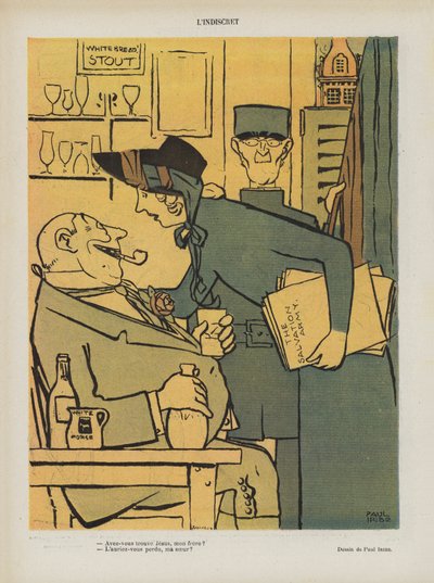 Illustration für Le Rire von Paul Iribe
