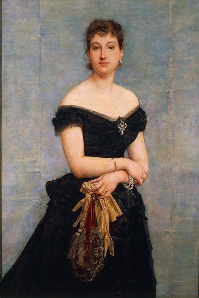 Porträt von Madame Louis Singer von Paul Jacques Aimé Baudry