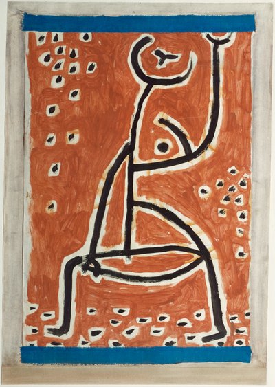 Eine sportliche Dame von Paul Klee