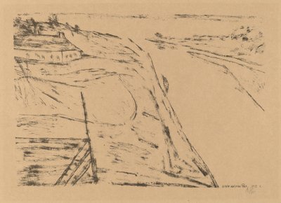 Blick auf einen Fluss von Paul Klee