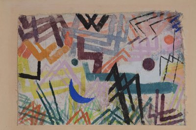 Spiel der Kräfte der Lech-Landschaft von Paul Klee