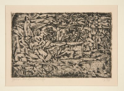 Garten der Leidenschaft S. 13 von Paul Klee