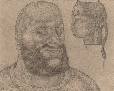 Perseus Der Witz hat über das Leid gesiegt, 1904 von Paul Klee
