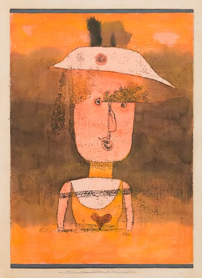 Porträt von Frau P. im Süden von Paul Klee