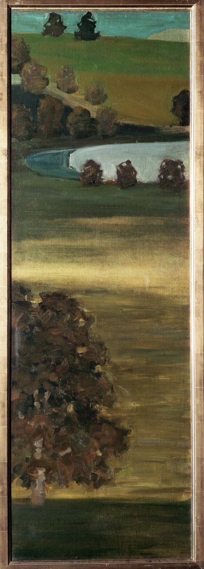 Blick auf das Aartal, Schweiz von Paul Klee