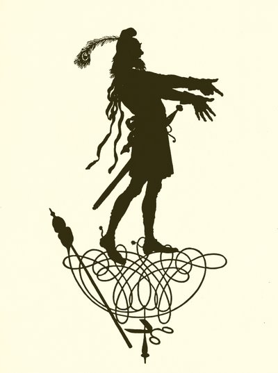 Ein Sommernachtstraum, Silhouette von Paul Konewka