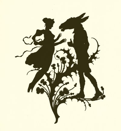 Ein Sommernachtstraum, Silhouette von Paul Konewka