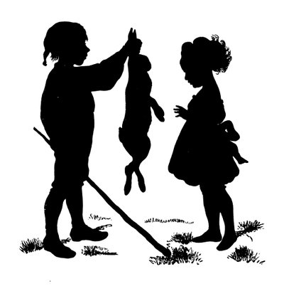 Silhouette von Paul Konewka von Paul Konewka