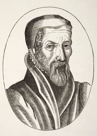 John Knox ca. 1510 bis 1572. Schottischer Geistlicher, Führer der protestantischen Reformation und Gründer der presbyterianischen Konfession von Paul Lacroix