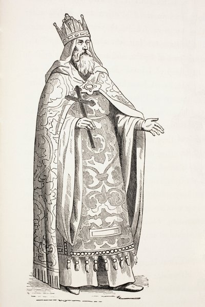 Priesterkönig Johannes, auch bekannt als Presbyter Johannes von Paul Lacroix