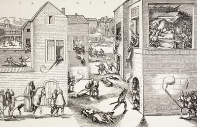 Das Massaker am Bartholomäustag im August von Paul Lacroix
