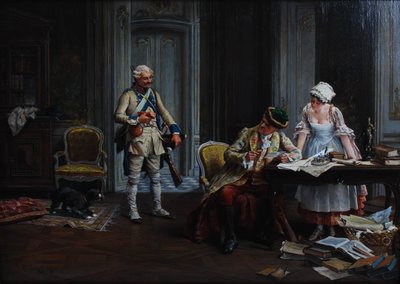 Le Billet de Logement von Paul Léon Jazet