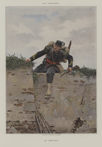 Wo sind sie? von Paul Louis Narcisse Grolleron
