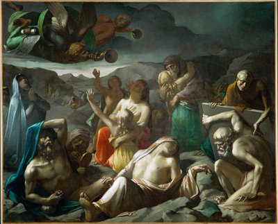 Die Auferstehung der Toten von Paul Marc Joseph Chenavard