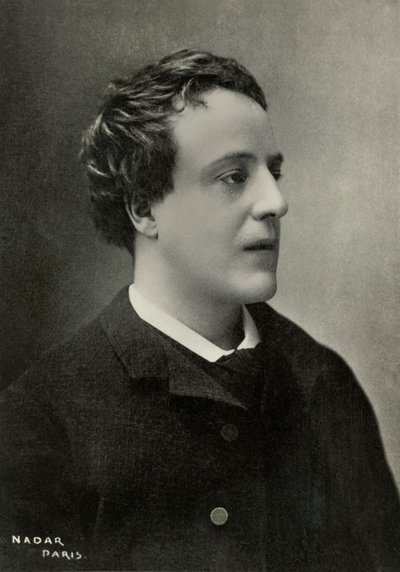 Porträt von Adolphe Willette von Paul Nadar