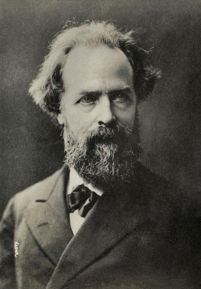 Porträt von Elysee Reclus von Paul Nadar