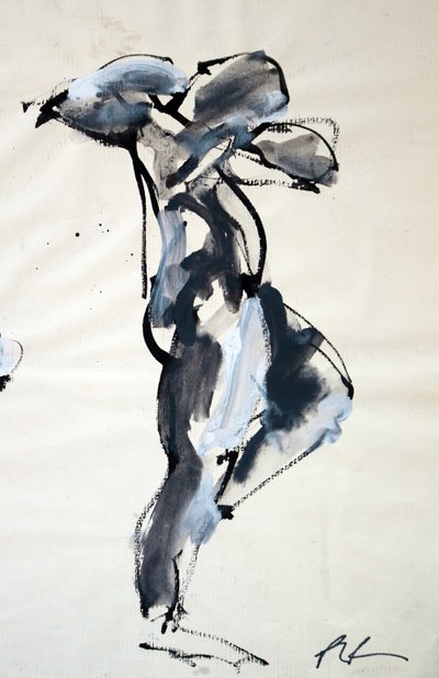 Aktzeichnung von Paul Powis