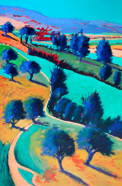 Blick nach Westen, 2024 von Paul Powis