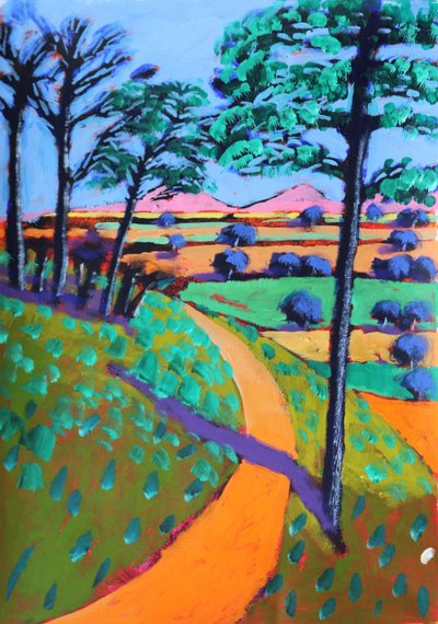 Swineyard Hill, 2021 von Paul Powis