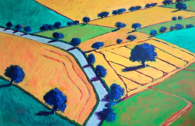 Richtung Upton, 2024 von Paul Powis