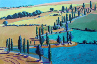 Toskanischer Sommer von Paul Powis