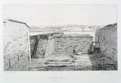 La Rapee-Bercy, Belagerung von Paris, 1870-1871 von Paul Roux