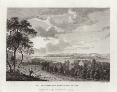 Brief Shuna, der Sitz des Laird von Appin Islands von Paul Sandby