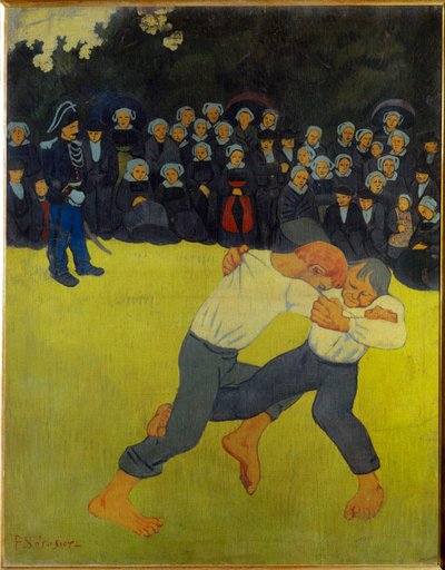 Der bretonische Kampf von Paul Serusier