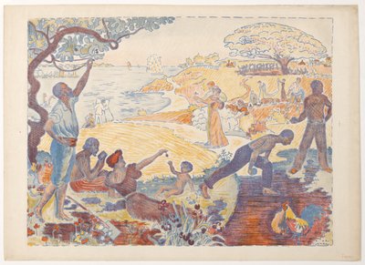In der Zeit der Harmonie von Paul Signac