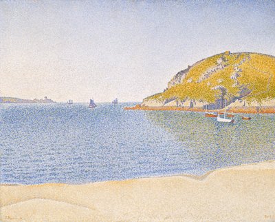Hafen von Saint-Cast von Paul Signac