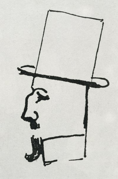 Porträt von Félix Fénéon von Paul Signac