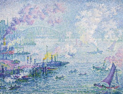 Der Hafen von Rotterdam von Paul Signac