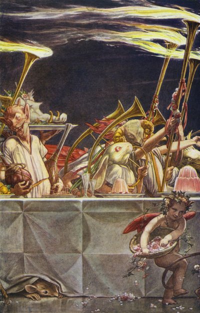 Der Sturm von William Shakespeare, Akt III, Szene 3 von Paul Vincent Woodroffe