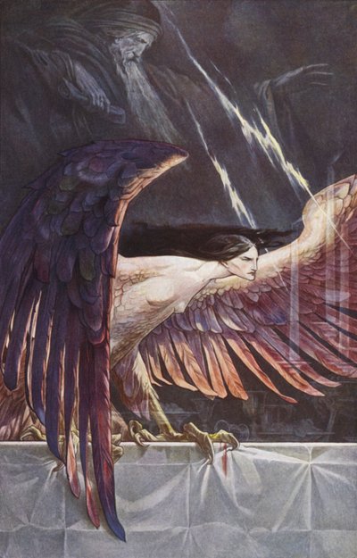 Der Sturm von William Shakespeare, Akt III, Szene 3 von Paul Vincent Woodroffe